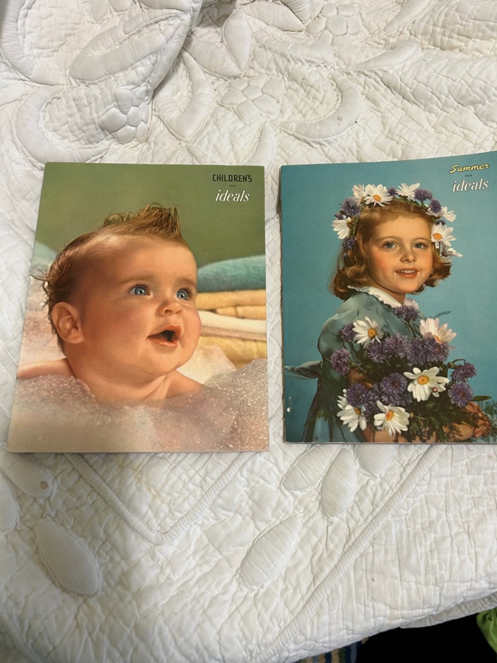 Vintage 1955 Ideals magazines. Children and Summer. Like new. Fun!!